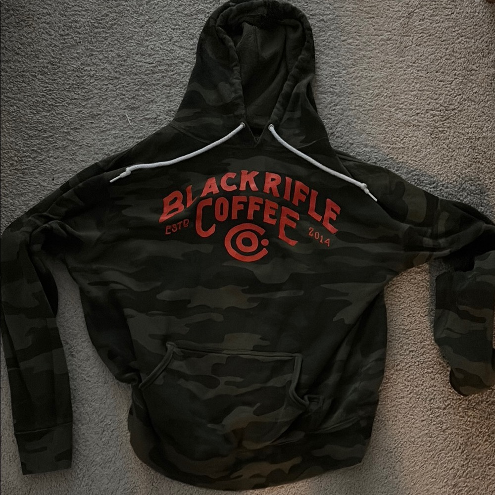 Black Rifle Coffee Camouflage Hoodie